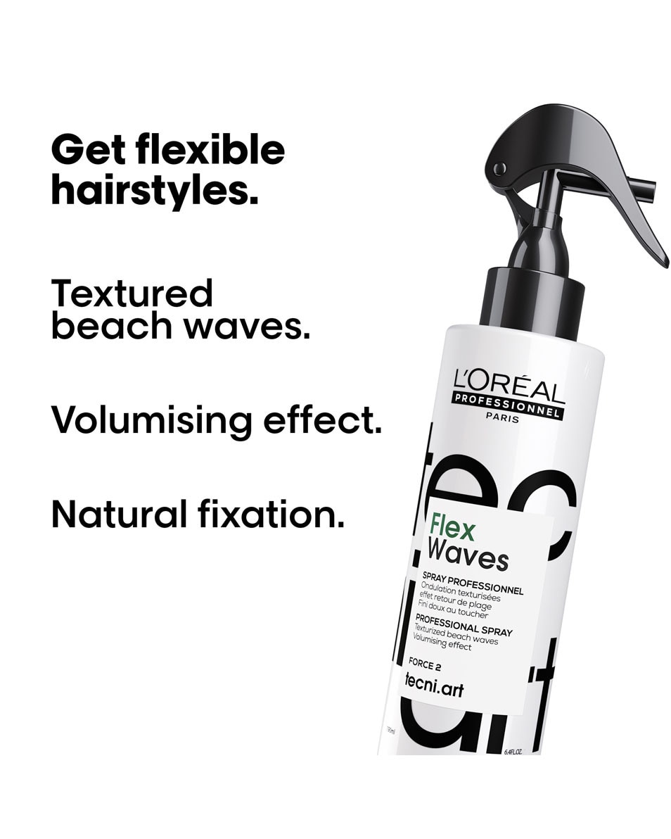 L'OREAL PROFESSIONNEL Tecni Art Flex waves spray - ondulations effet retour de plage 190 ML 3