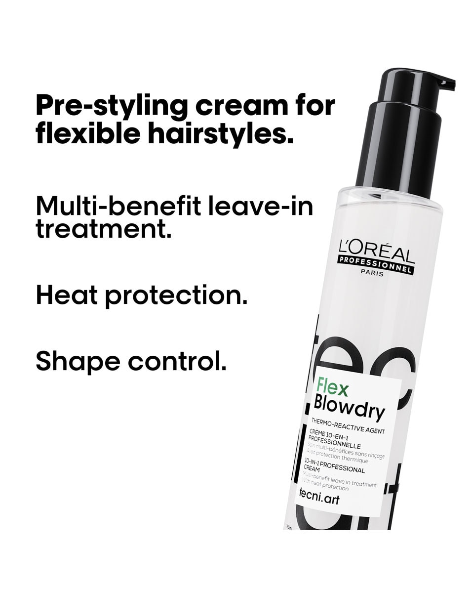 L'OREAL PROFESSIONNEL Tecni Art Flex blowdry crème pré-coiffage - soin sans rinçage 150 ML 3