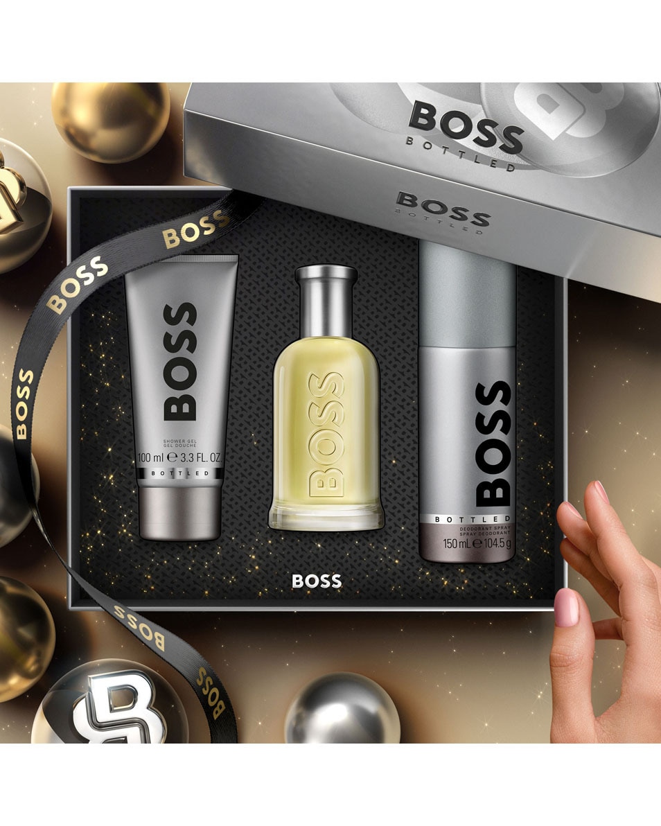 HUGO BOSS Boss Bottled Eau de Toilette Coffret Cadeau 3 ST 3