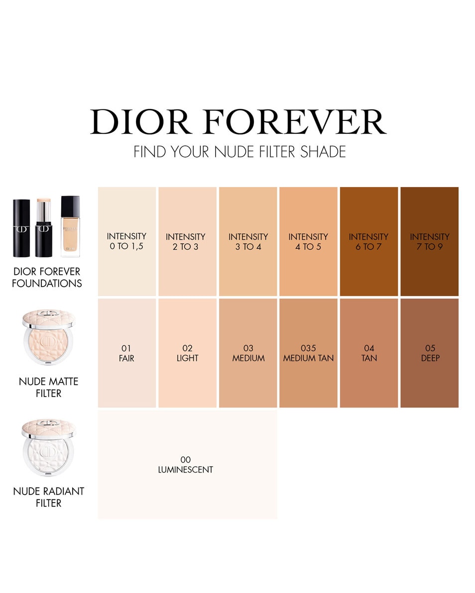 DIOR Dior Forever Nude Radiant Filter - Blurring Setting Powder Poudre fixatrice floutante - fini lumineux 00 Luminescent