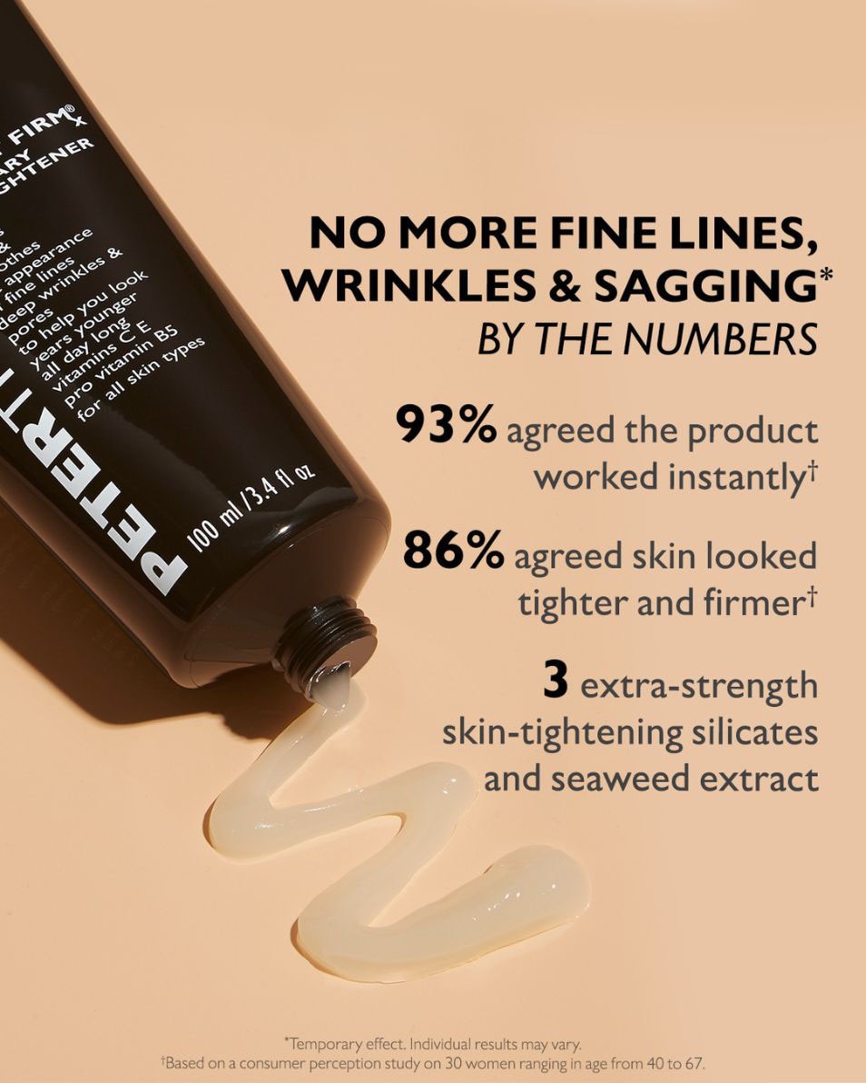 Gel raffermissant temporaire pour le visage