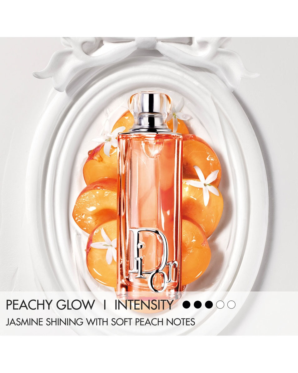 DIOR Dior Addict Peachy Glow - Eau de parfum Parfum pour femme gourmand - notes de jasmin et de pêche 30 ML