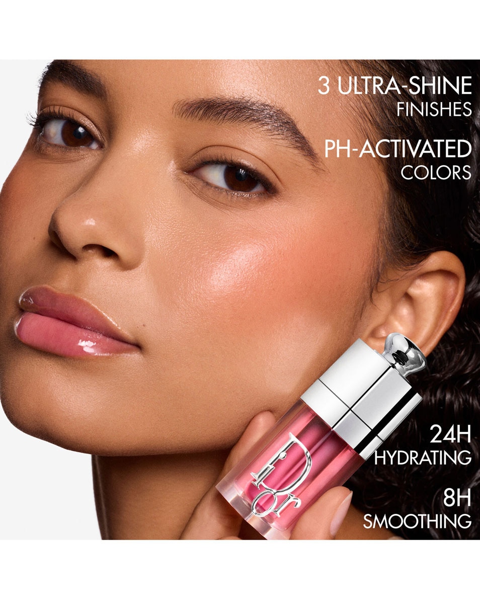 DIOR Dior Addict Lip Glow Oil Huile à lèvres hydratante 24h - 3 finis ultra-brillants 012 Rosewood - Juicy 3