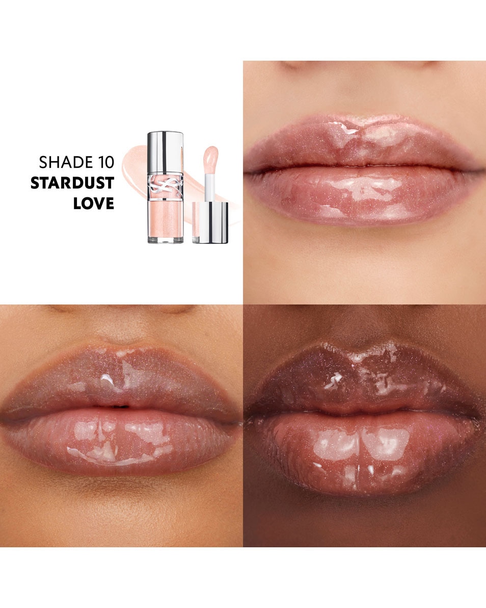 YVES SAINT LAURENT Loveshine Gloss Plumping lip oil gloss - Fini Glossy Non Collant Stardust Love 3