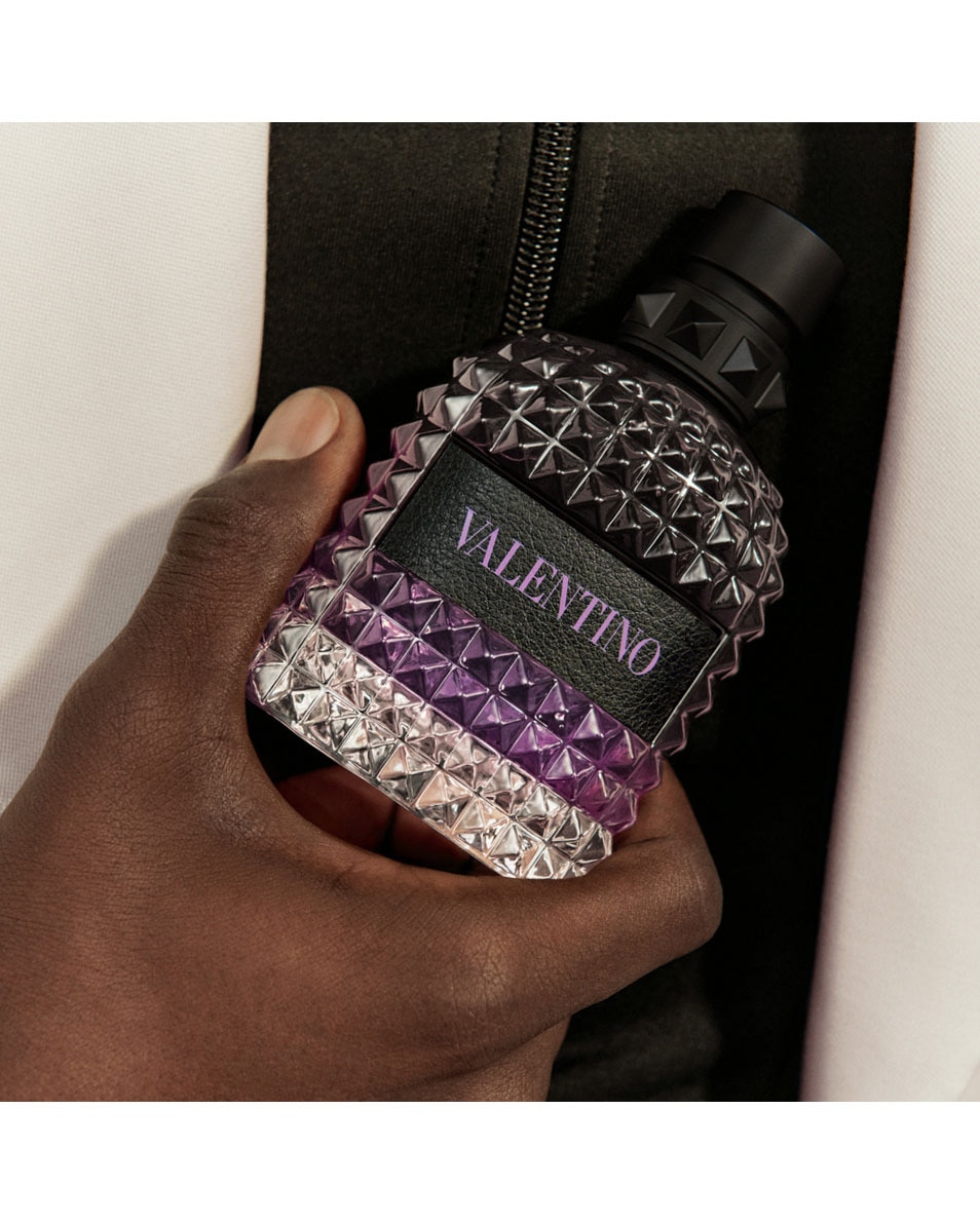 VALENTINO Born In Roma Uomo Purple Melancholia Eau De Toilette - Parfum Aromatique Ambré Pour Homme 50 ML 3