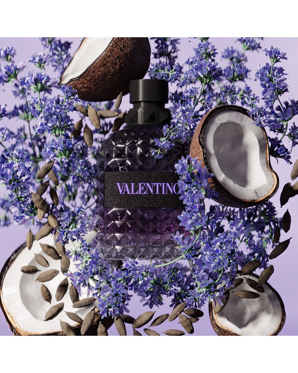 VALENTINO Born In Roma Uomo Purple Melancholia Eau De Toilette - Parfum Aromatique Ambré Pour Homme 50 ML 3
