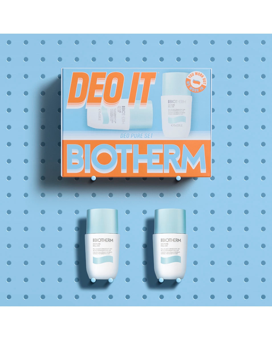 BIOTHERM Deo Pure Classic Skin Fitness Set Pour Le Corps : Deo It Deo Pure Set 2 ST 3