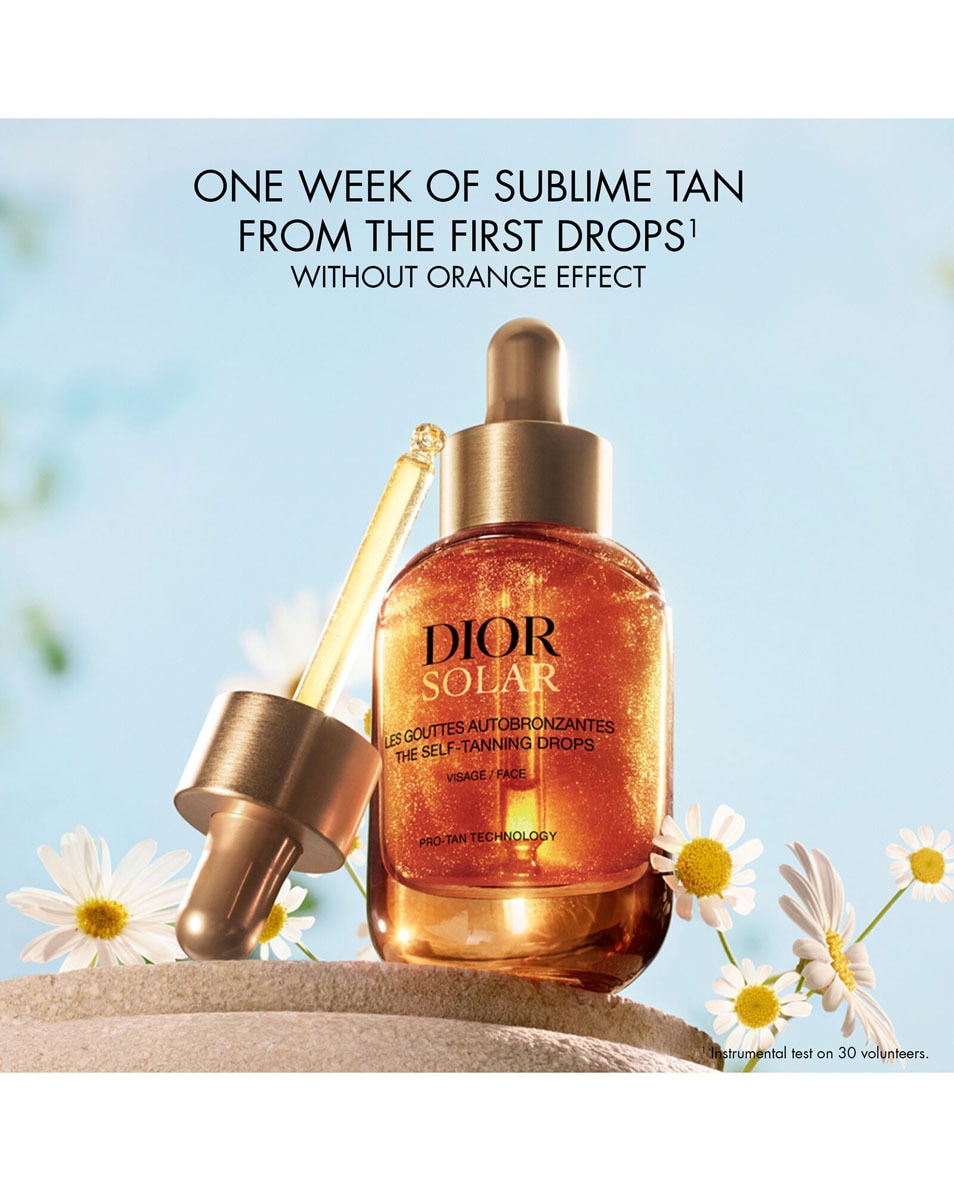 DIOR Dior Solar The Self-Tanning Drops Gouttes autobronzantes visage et cou 30 ML 3