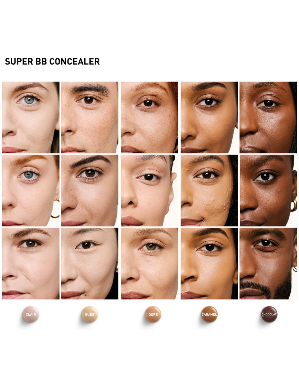ERBORIAN Super BB Concealer Anticernes-soin couvrant IVORY 3