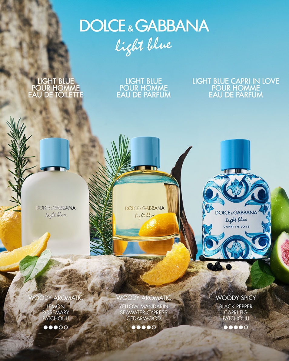 DOLCE & GABBANA Light Blue For Men Eau de parfum 50 ML 3