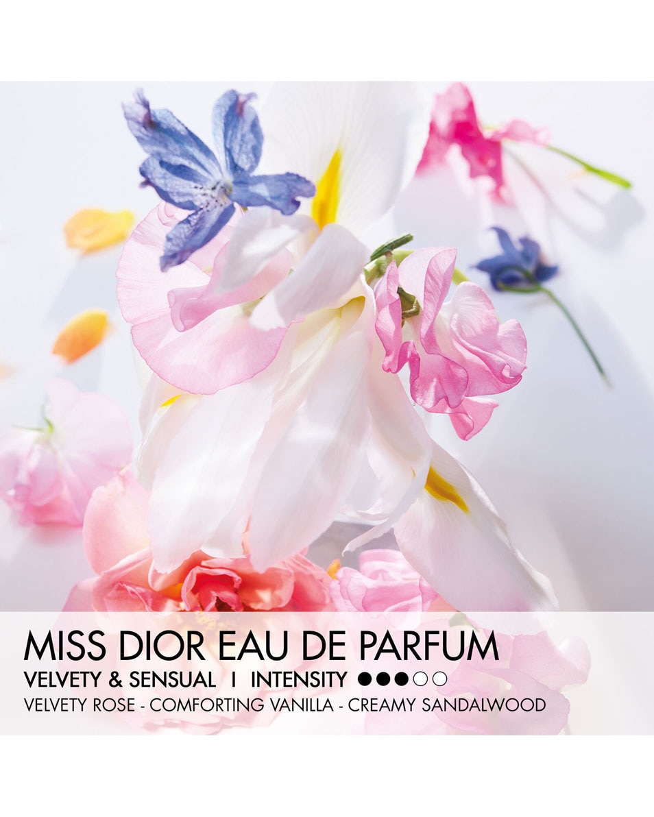 DIOR Miss Dior Eau de Parfum Roller-Pearl Parfum de voyage - Notes florales vanillées et sensuelles 20 ML 3