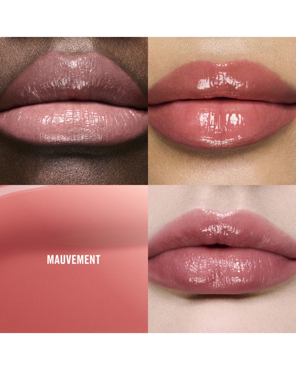 M.A.C LIPGLASS Cushion High-Pigment Oil Gloss ultra-brillant et non collant Mauvement 3