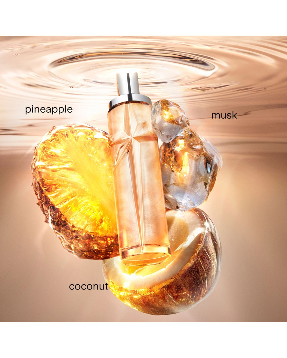 MUGLER Starlicious Pneapple Musk Eau de Toilette – Parfum gourmand floral et fruité pour femme 75 ML