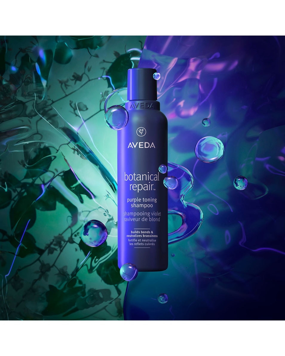 AVEDA Botanical Repair Purple Toning Shampoo Shampooing violet pour cheveux colorés 200 ML 3
