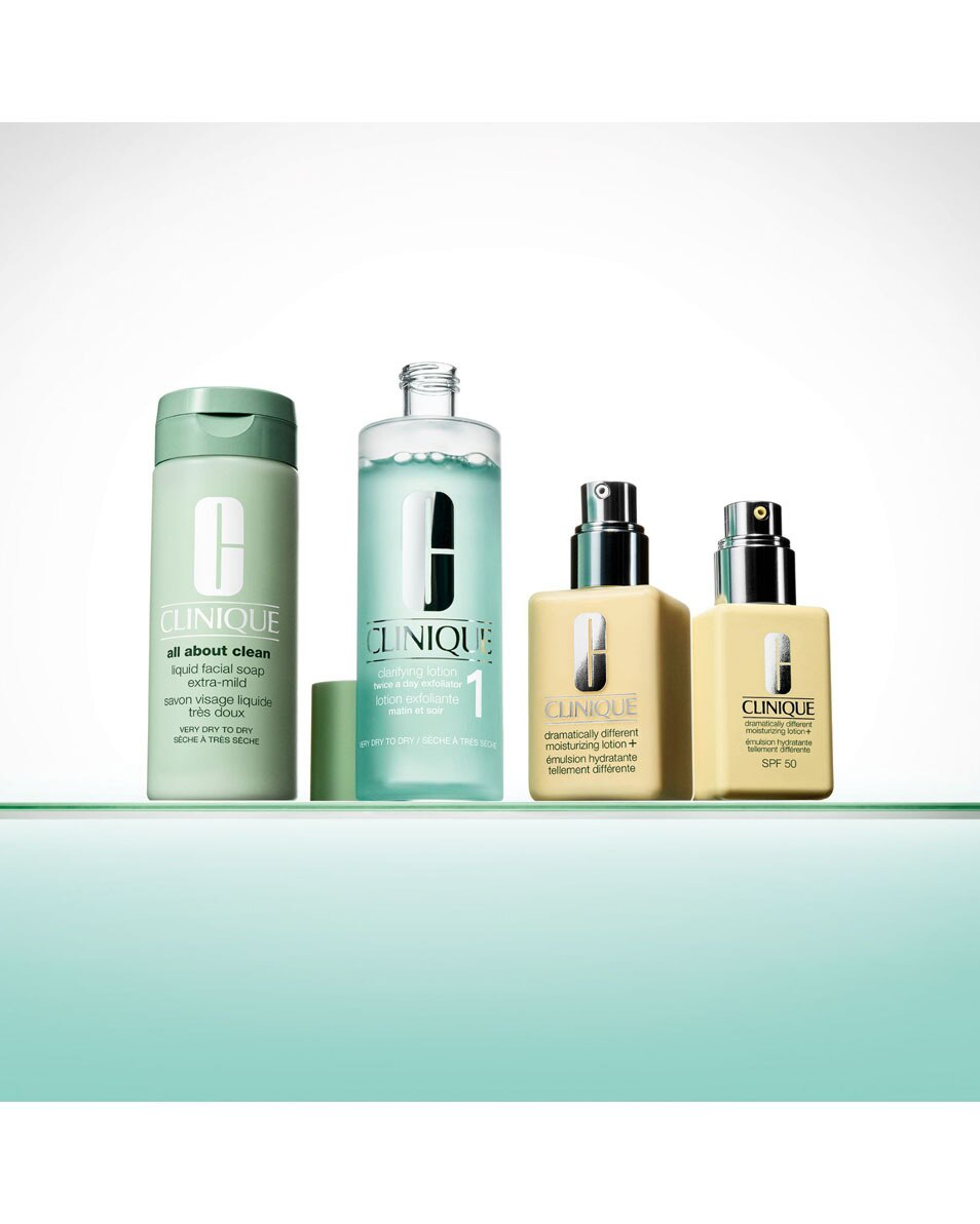 CLINIQUE All About Clean Recharge Lotion Exfoliante 1 - Peaux sèches à très sèches 400 ML 3