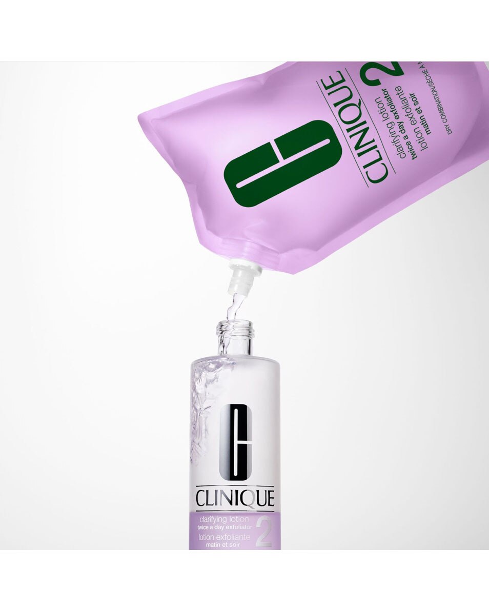 CLINIQUE All About Clean Recharge Lotion Exfoliante 2 - Peaux sèches à mixtes 400 ML 3