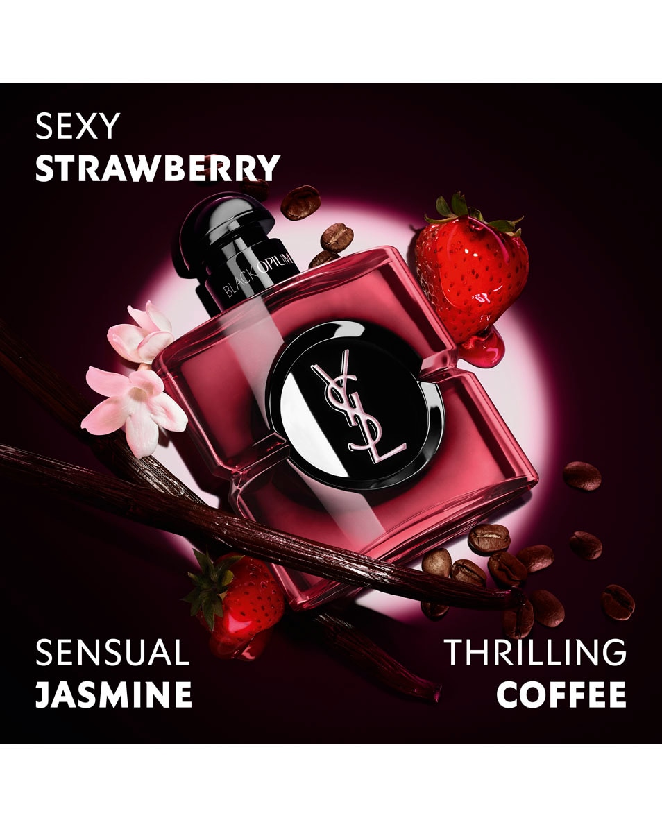 YVES SAINT LAURENT Black Opium Eau De Parfum Pink Glaze - Parfum Ambré Fruité Pour Femmes 30 ML 3