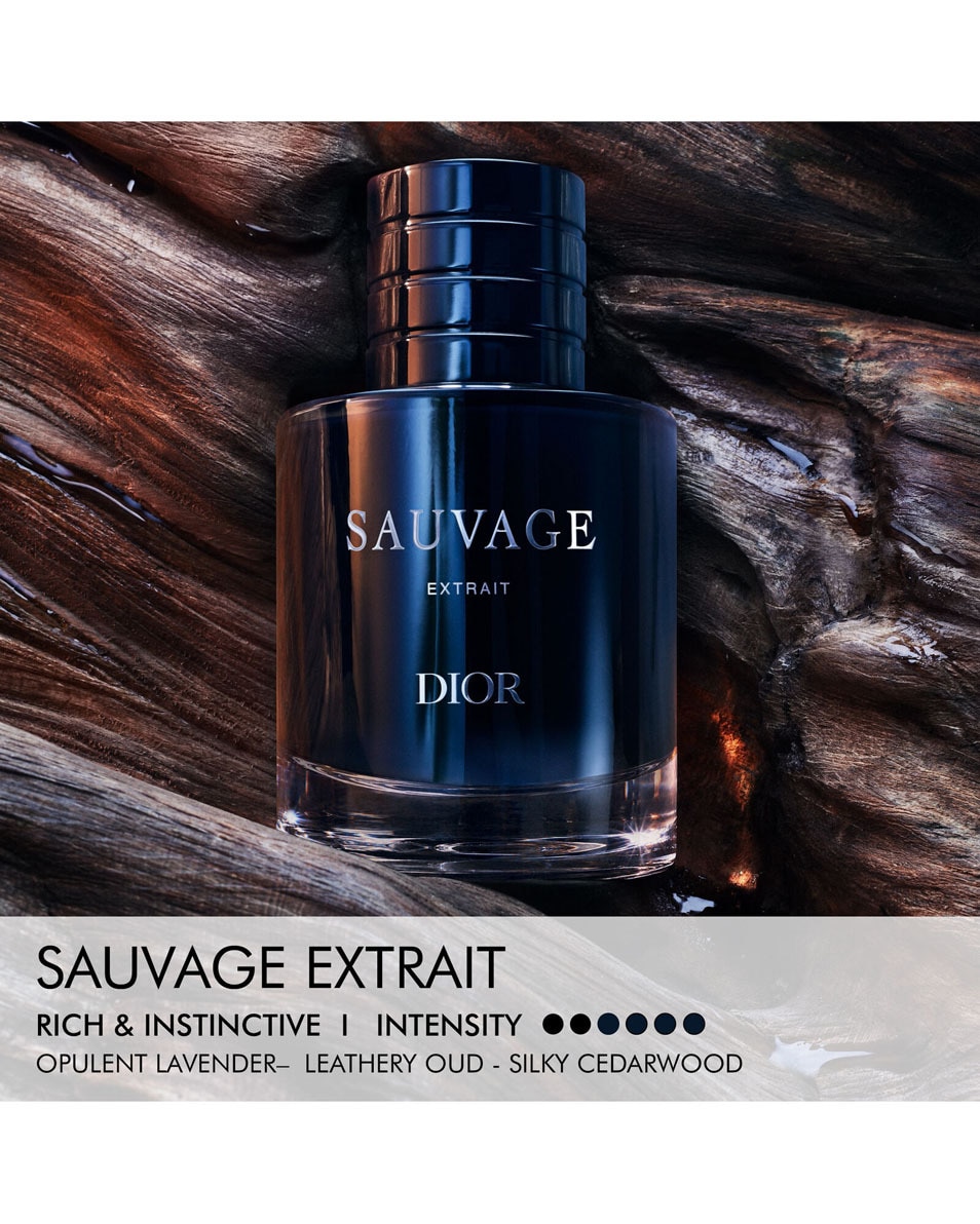 DIOR Sauvage Extrait - Woody notes Parfum pour homme - Notes boisées 50 ML