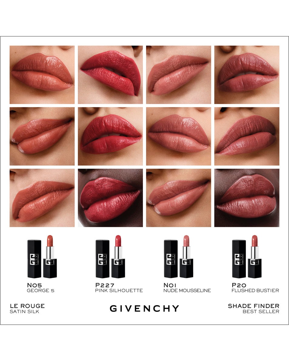 GIVENCHY COSMETICS LE ROUGE SATIN LE ROUGE SATIN SILK N19 3