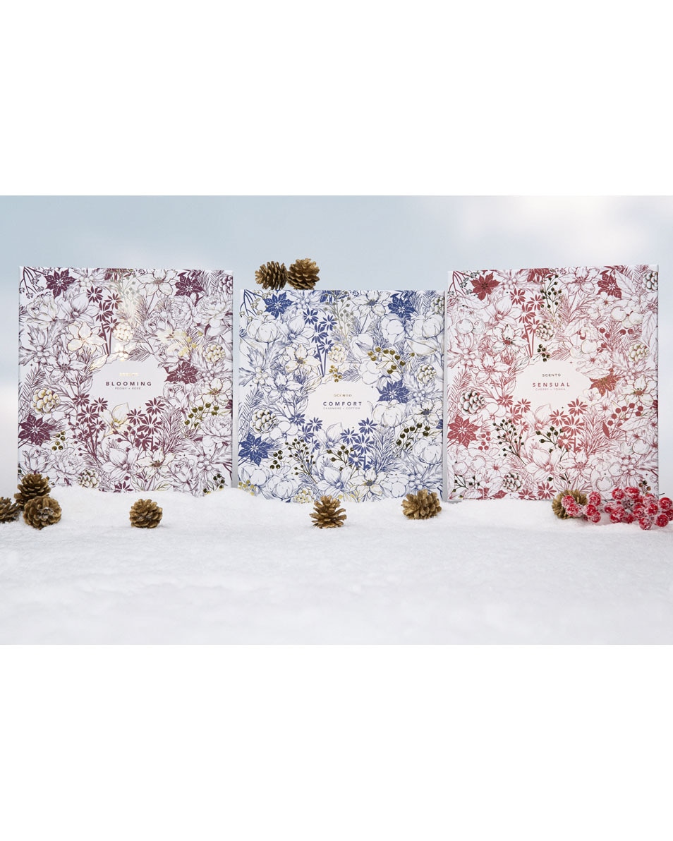 SCENTO Seductive coffret cadeau diffuseur d'ambiance + gel douche maisn et corps parfumé 2 ST 3