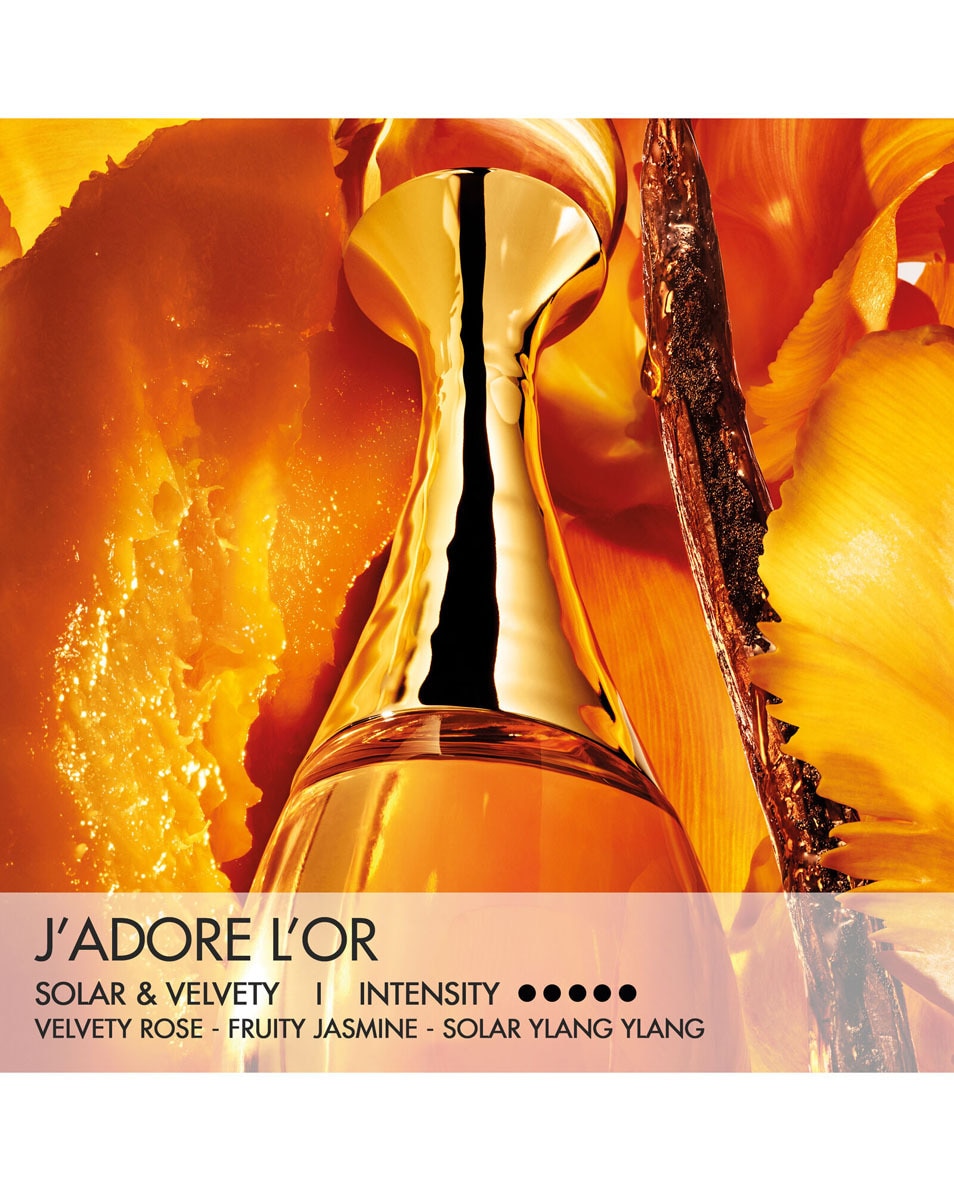 DIOR L’Or de J’adore - Limited edition Parfum pour femme - Notes florales et solaires 50 ML 3