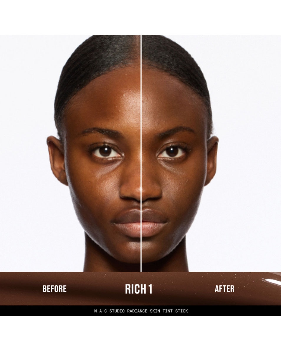 M.A.C Studio Radiance Skin Tint Stick Un stick teinté hydratant au fini naturellement lumineux Rich 1 3
