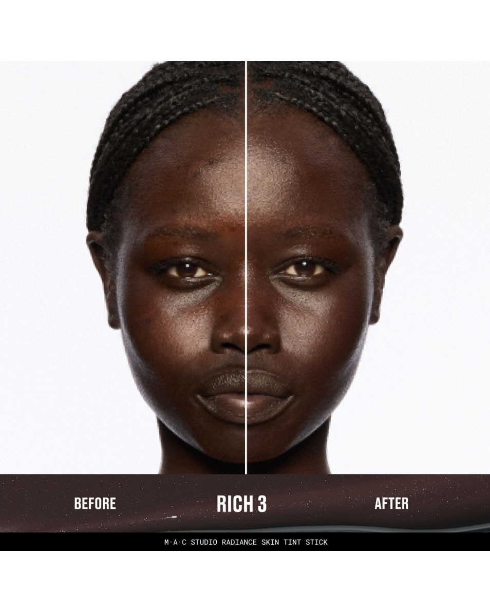 M.A.C Studio Radiance Skin Tint Stick Un stick teinté hydratant au fini naturellement lumineux Rich 3 3