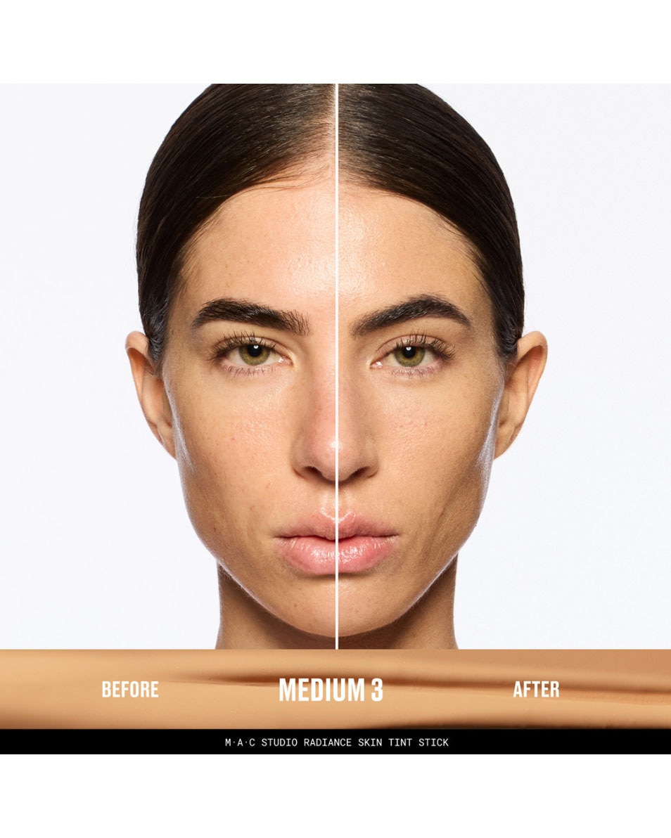 M.A.C Studio Radiance Skin Tint Stick Un stick teinté hydratant au fini naturellement lumineux Medium 3 3