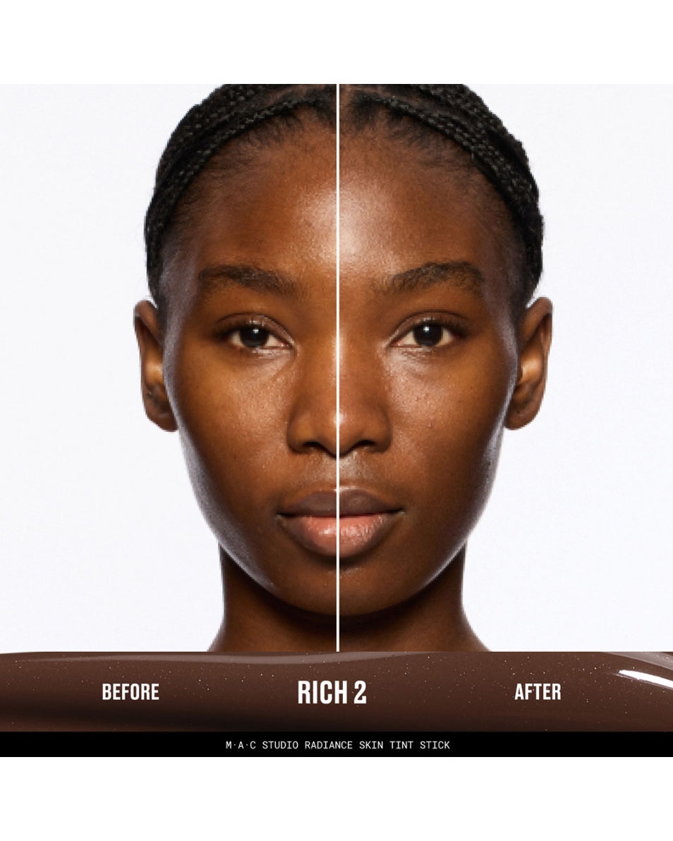 M.A.C Studio Radiance Skin Tint Stick Un stick teinté hydratant au fini naturellement lumineux Rich 2 3