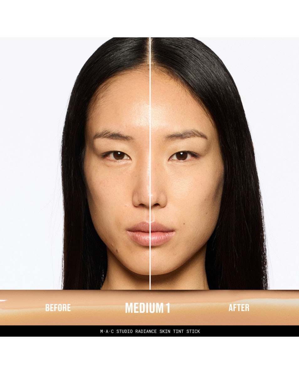 M.A.C Studio Radiance Skin Tint Stick Un stick teinté hydratant au fini naturellement lumineux Medium 1 3