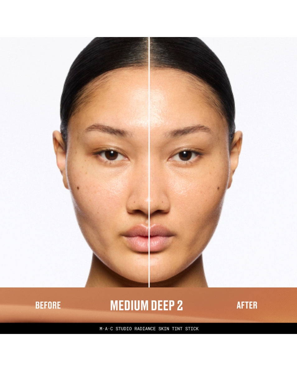 M.A.C Studio Radiance Skin Tint Stick Un stick teinté hydratant au fini naturellement lumineux Medium Deep 2 3