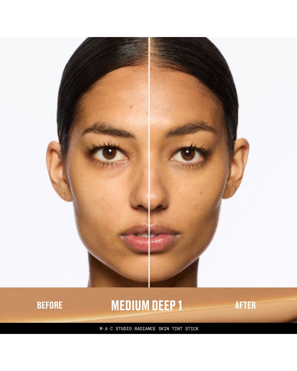 M.A.C Studio Radiance Skin Tint Stick Un stick teinté hydratant au fini naturellement lumineux Medium Deep 1 3