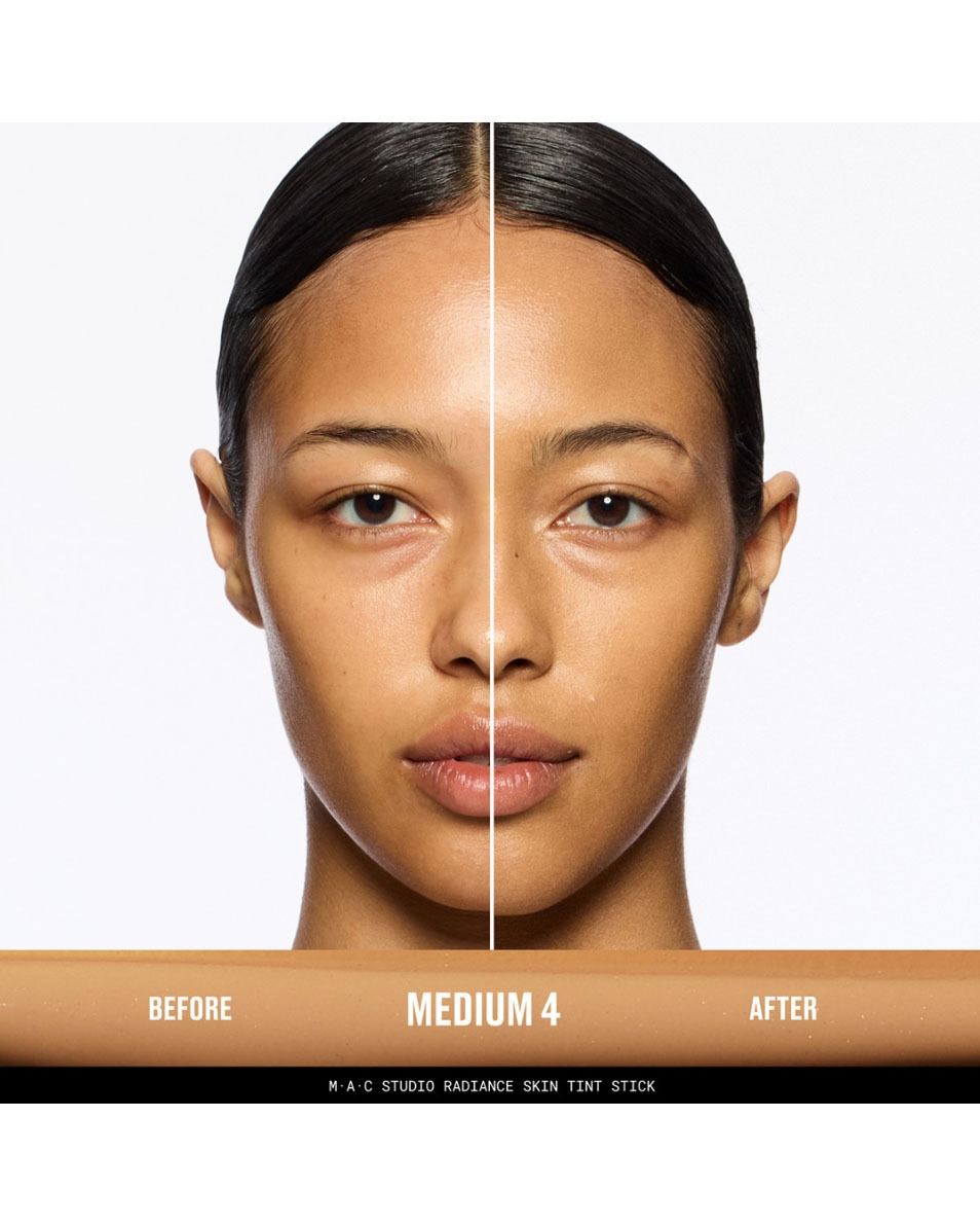 M.A.C Studio Radiance Skin Tint Stick Un stick teinté hydratant au fini naturellement lumineux Medium 4 3