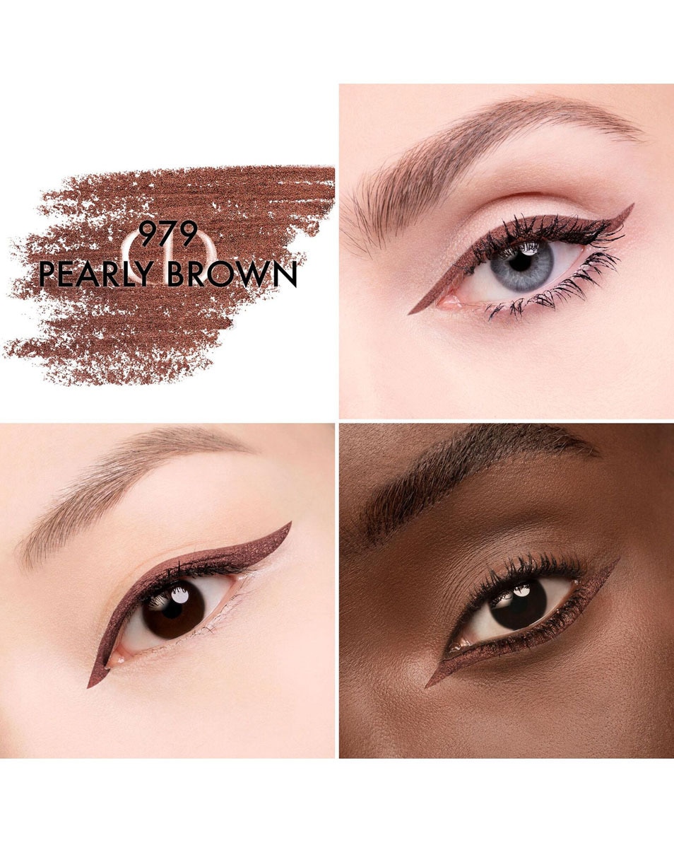 DIOR Diorshow Liquid Liner - Felt-Tip Waterproof Eyeliner Eyeliner feutre ultra-précis 979 Pearly Brown 3