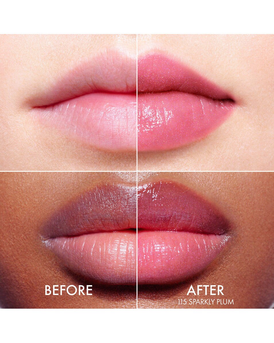DIOR Dior Addict Lip Glow - Hydrating Lip Balm Baume à lèvres hydratant 48h, couleur activée par le pH 115 Sparkly Plum 3