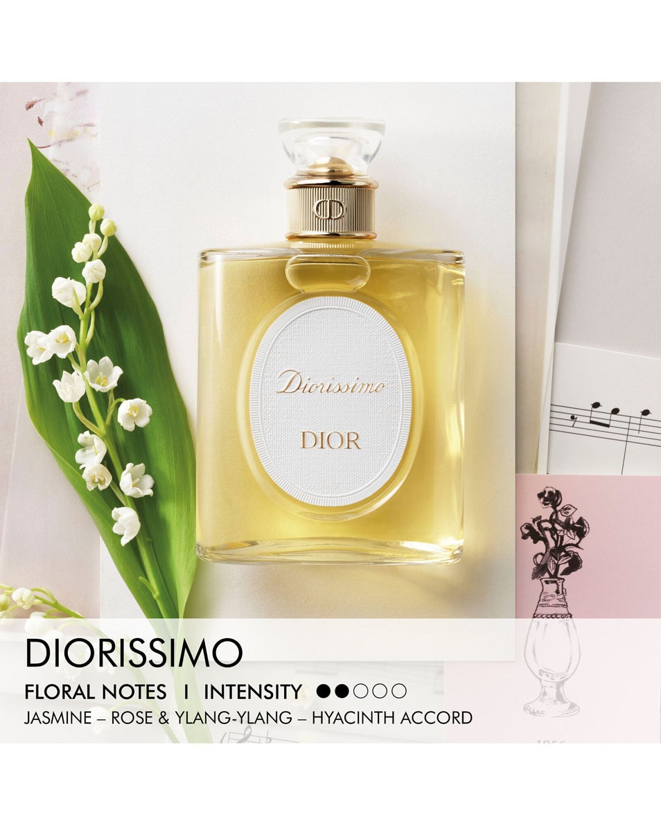 DIOR Diorissimo Eau de toilette - notes florales 100 ML 3