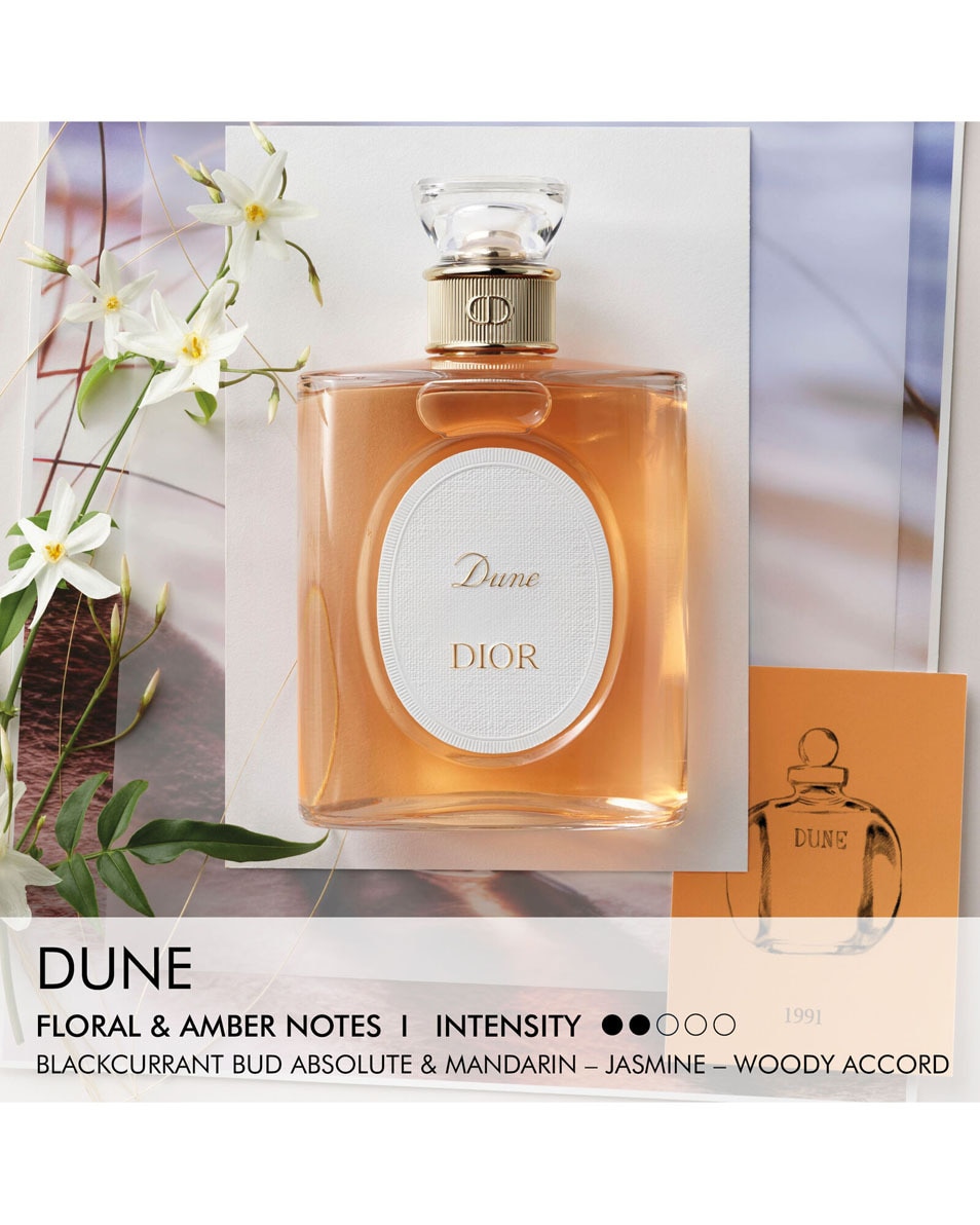DIOR Dune Eau de toilette - notes florales et ambrées 100 ML 3