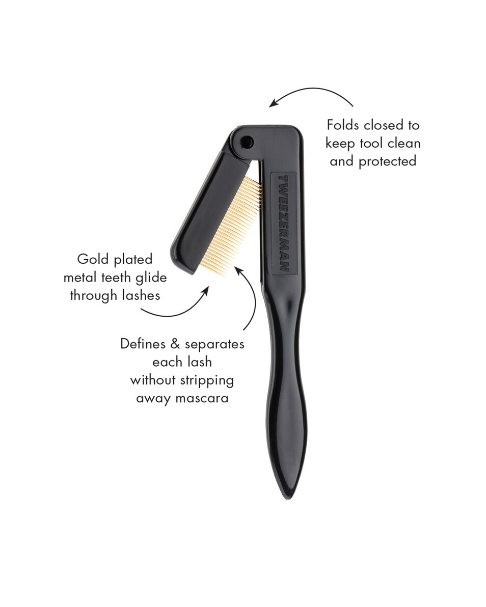 PEIGNE À CILS PLIABLE