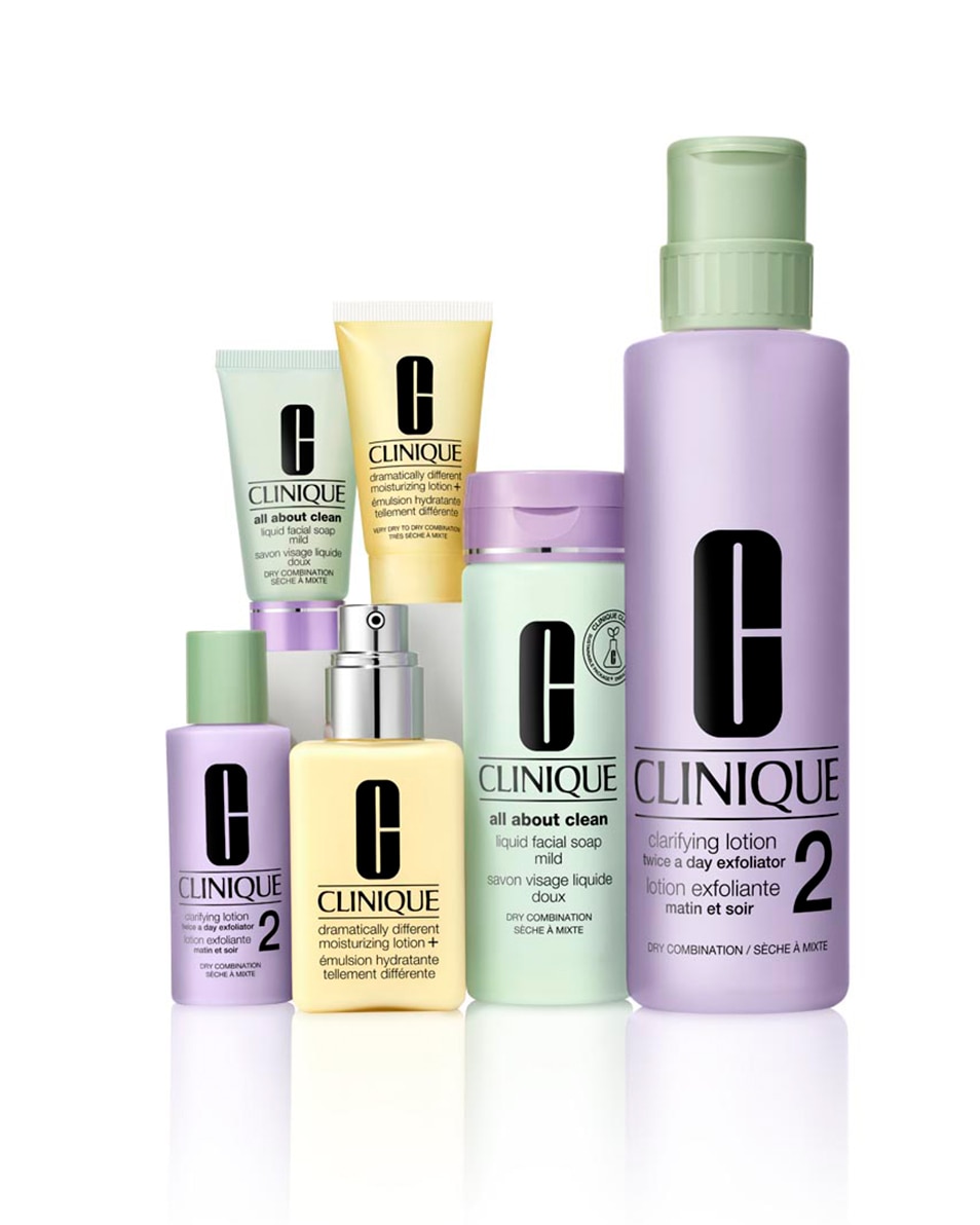 CLINIQUE ALL ABOUT CLEAN™ LIQUID FACIAL SOAP MILD - SKIN TYPE 2 NETTOYANT VISAGE - PEAU SÈCHE À MIXTE - 3-STEP SYSTEM 400 ML 3