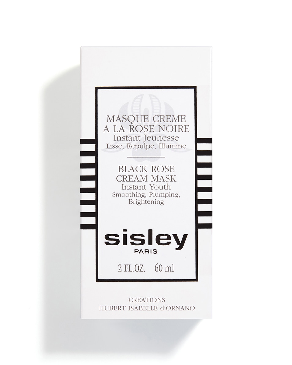 Masque crème à la rose noire jeunesse lissant repulpant éclat