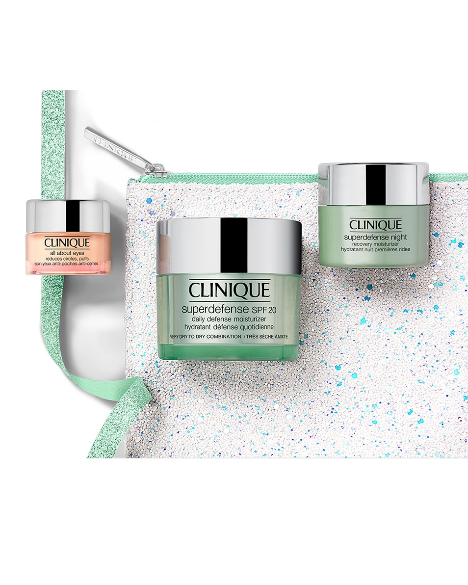 CLINIQUE SUPERDEFENSE™ NIGHT CREAM CRÈME DE NUIT HYDRATANTE - ANTI-ÂGE - PEAU MIXTE À GRASSE 50 ML 3