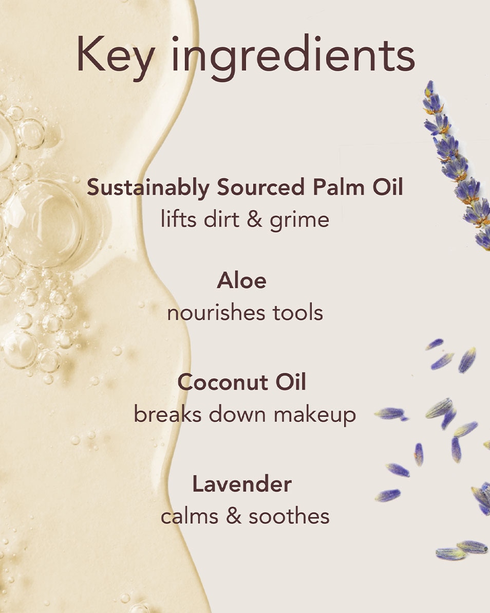 BEAUTYBLENDER Blendercleanser Liquid Lavender Nettoyeur de brosses 150 ML 3