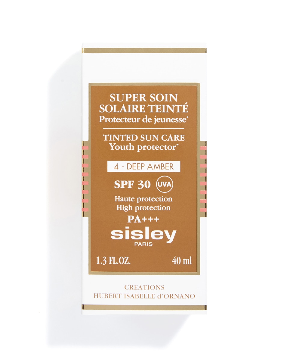 SISLEY SUPER SOIN SOLAIRE TEINTÉ Face spf 30 youth protector N°4 Deep Amber 3