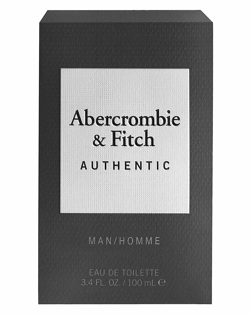 ABERCROMBIE & FITCH AUTHENTIC MAN EAU DE TOILETTE 100 ML 4