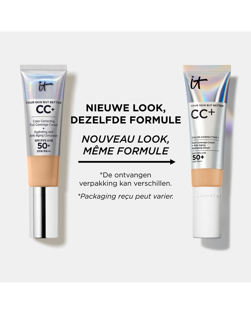 IT COSMETICS YOUR SKIN BUT BETTER CC+ CREME SPF 50+ Rich Honey 4