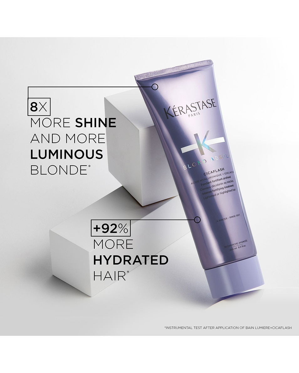 KÉRASTASE Blond Absolu Cicaflash Après-shampooing réparateur pour cheveux blonds 250 ML 4