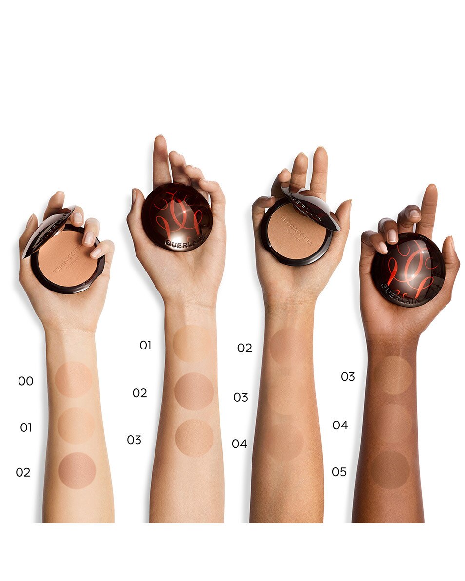 GUERLAIN TERRACOTTA LA POUDRE BRONZANTE - 96% D'INGRÉDIENTS D'ORIGINE NATURELLE 04 FONCÉ ROSÉ 4