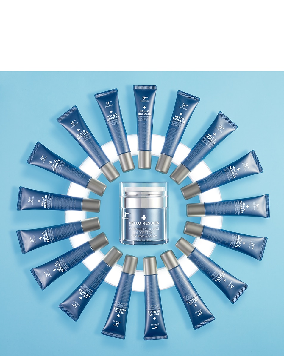 IT COSMETICS HELLO RESULTS RETINOL SERUM-IN-CREAM CREME DE JOUR ANTI AGE 50 ML 4