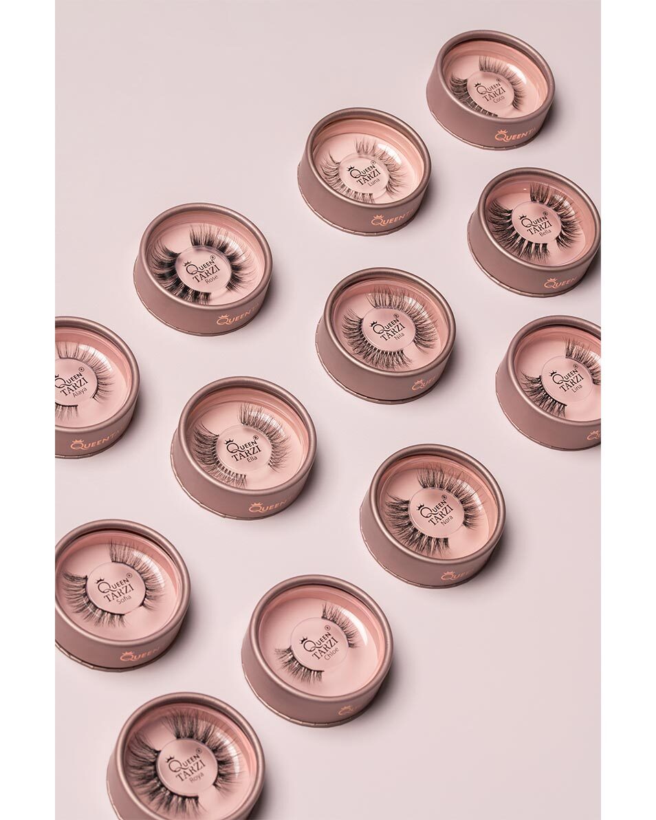 QUEEN TARZI LUXURY LASHES HALF LASH CHLOE 1 ST 4