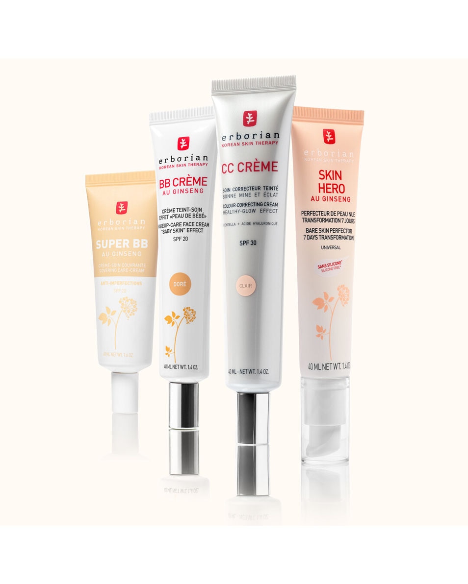ERBORIAN SUPER BB CRÈME DE TEINT-SOIN COUVRANTE CLAIR 4